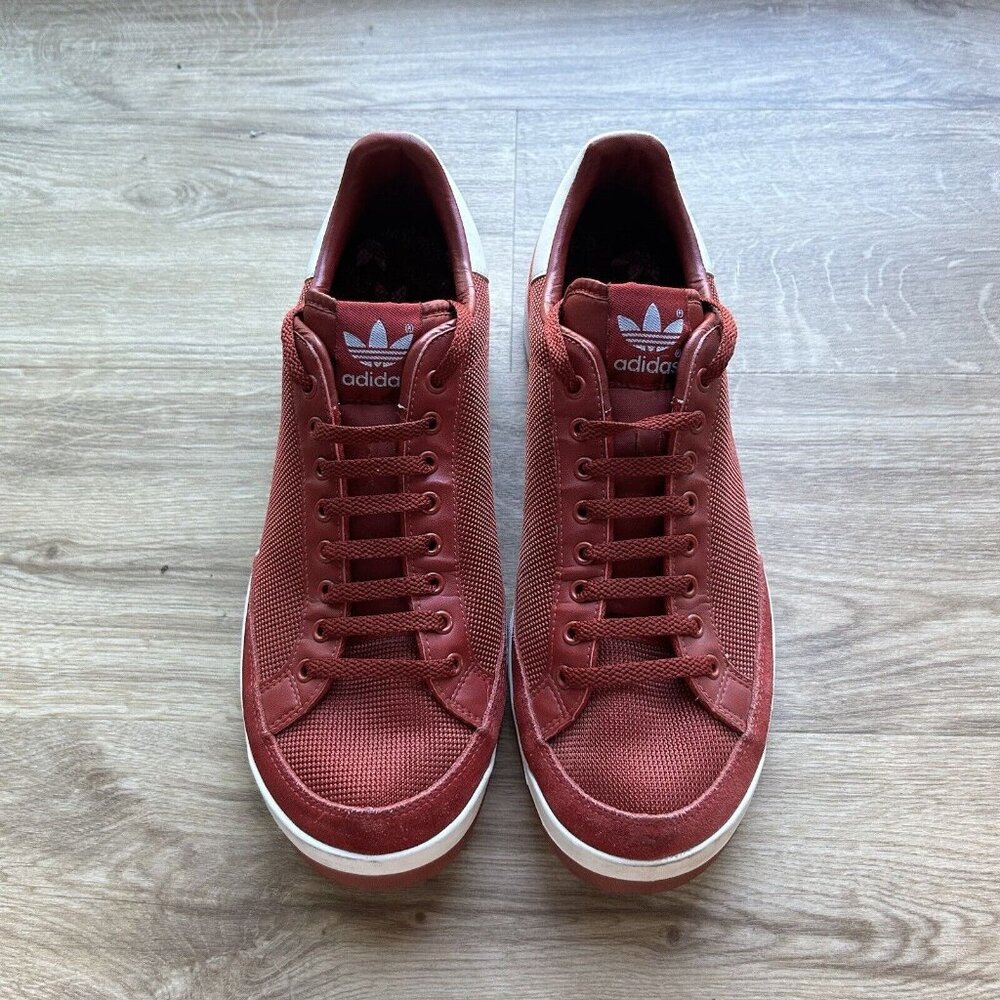 Adidas Rod Laver Mens Shoes Red/Saturn rare Vintage Sneakers Size 12 146405